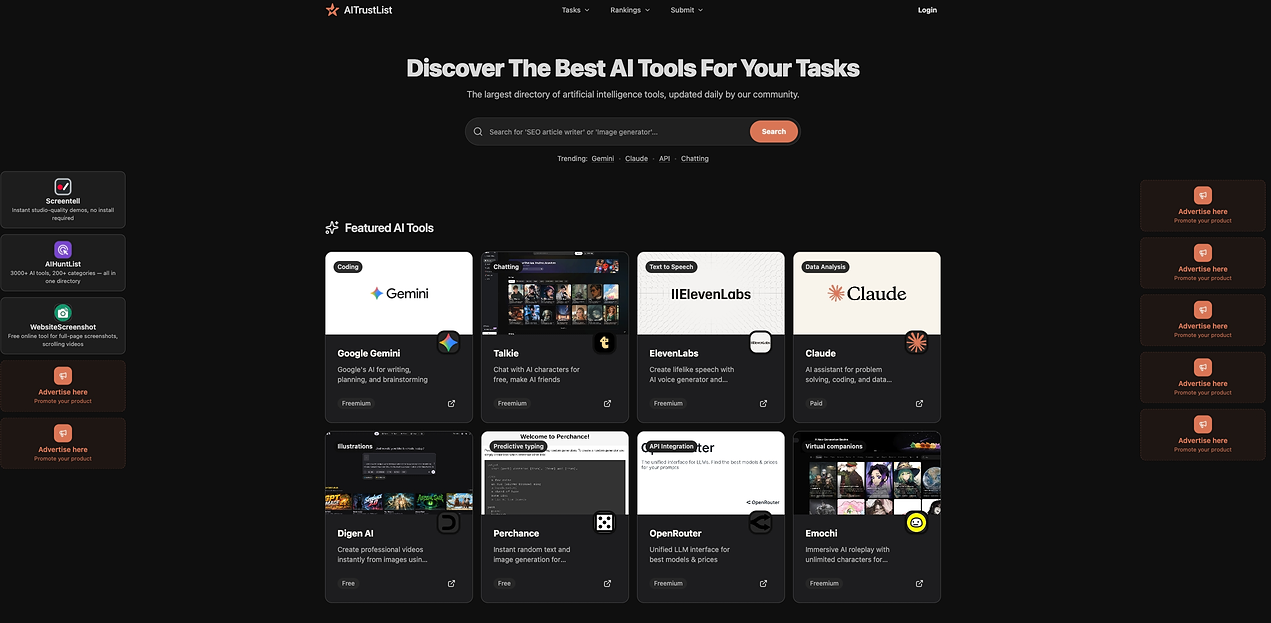 AI Trust List — Discover the Best AI Tools & Startups